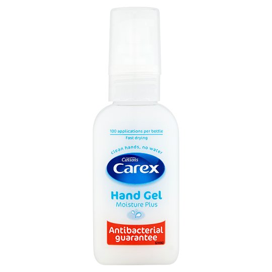 Carex Moisture Plus Antybakteryjny nawilżający żel do rąk 50 ml
