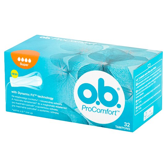 O.B. ProComfort Super Tampony 32 sztuki