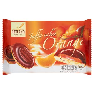 Oatland Biscuit Co. Biszkopty z galaretką pomarańczową w czekoladzie 300 g