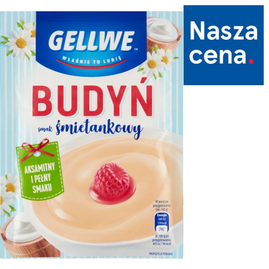 Gellwe Budyń smak śmietankowy 40 g
