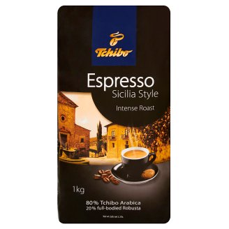 Tchibo Espresso Sicilia Style Intense Roast Kawa palona ziarnista 1 kg