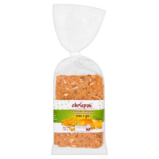 Chrupak Pieczywo chrupkie na zakwasie naturalnym dynia ser 180 g