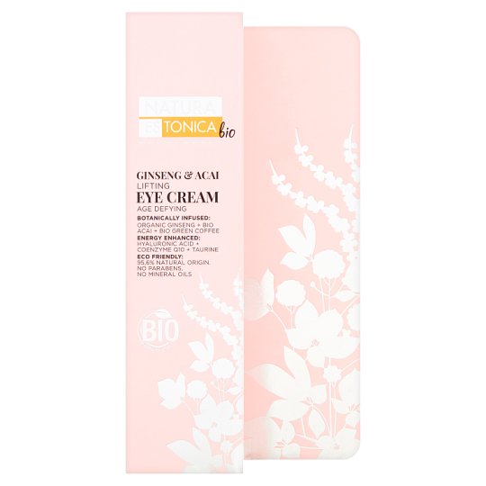 Natura Estonica Bio Liftingujący krem pod oczy przeciwzmarszczkowy Żeń-szeń & Acai 20 ml