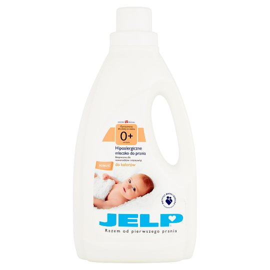 JELP 0+ Hipoalergiczne mleczko do prania do kolorów 1,5 l (18 prań)