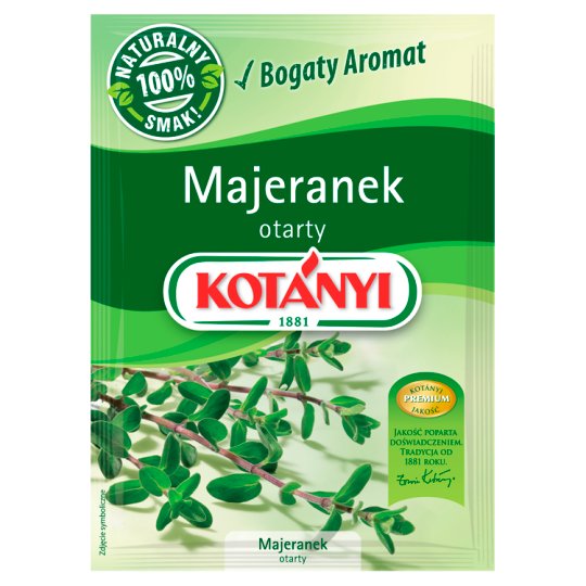 Kotányi Majeranek otarty 9 g