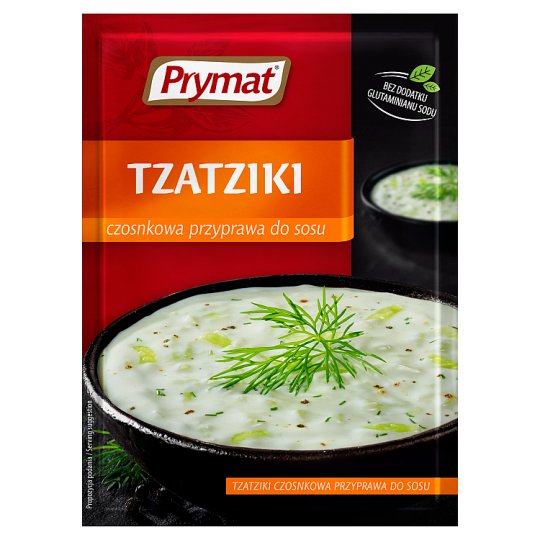 Prymat Tzatziki Pikantny sos czosnkowy 20 g