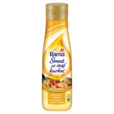 Rama Smaż jak szef kuchni maślany smak Z mixem olejów 500 ml