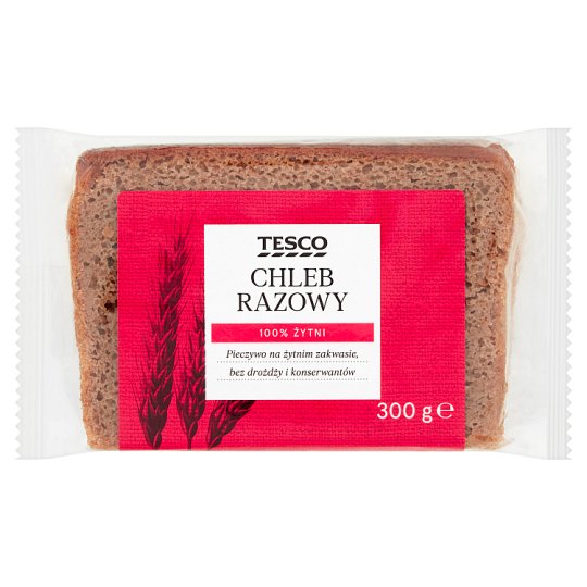 Tesco Chleb razowy 300 g