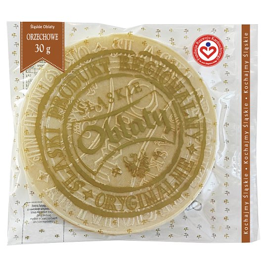 Śląskie oblaty orzechowe 30 g