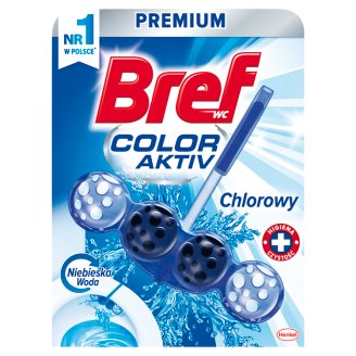 Bref WC Blue Aktiv Chlorowy Zawieszka do muszli WC 50 g