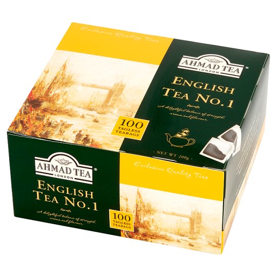 Ahmad Tea English Tea No. 1 Herbata czarna 200 g (100 torebek)