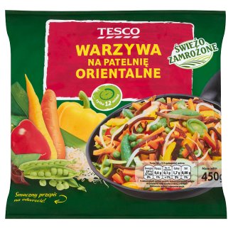 Tesco Warzywa na patelnię orientalne 450 g