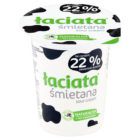 Łaciata Śmietana 22% 330 g