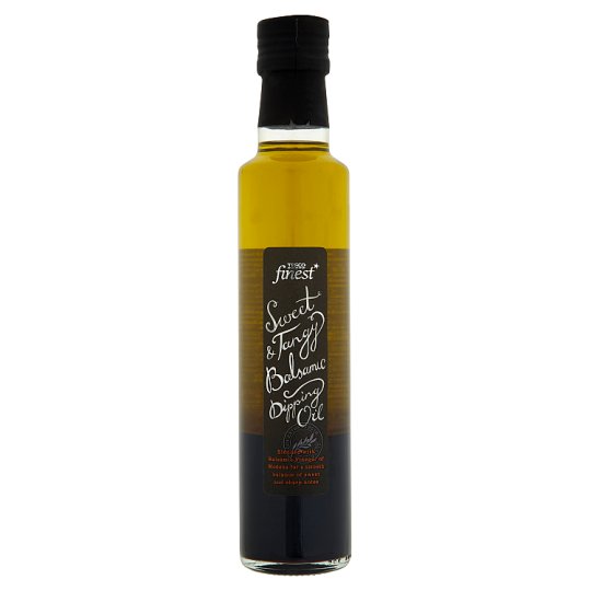 Tesco Finest Włoska oliwa z oliwek z octem balsamicznym 250 ml