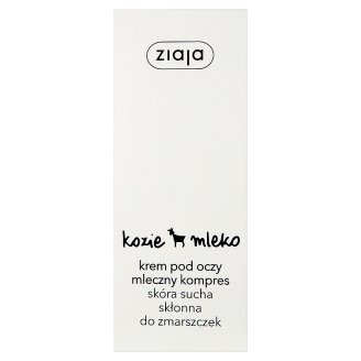 Ziaja Kozie mleko Krem pod oczy mleczny kompres skóra sucha skłonna do zmarszczek 15 ml