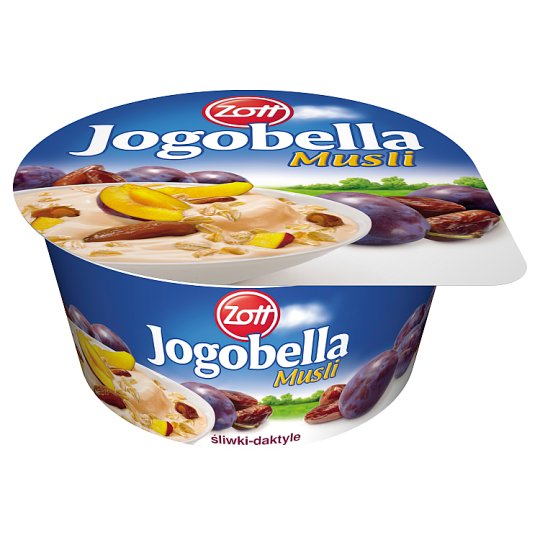 Zott Jogobella Musli śliwka-daktyle Jogurt 150 g