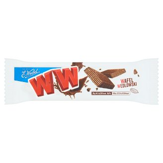 E. Wedel CzekoWafel Wafel z kremem orzechowym arachidowym w czekoladzie 38 g