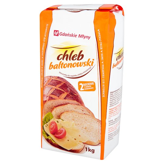 Gdańskie Młyny Chleb baltonowski Mieszanka do wypieku chleba mieszanego 1 kg