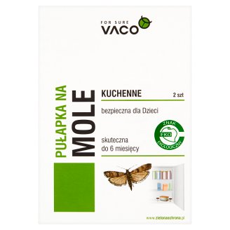 Vaco Pułapka na mole kuchenne 2 sztuki