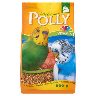 Delicious Polly Papużka falista Kompletna karma dla papużek falistych 800 g