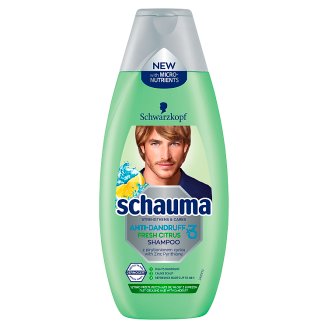 Schauma Anti-Dandruff x3 Szampon odświeżająco-cytrusowy 400 ml