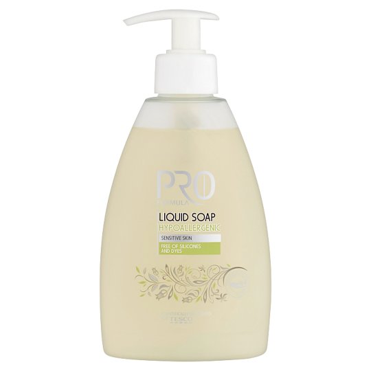 Tesco Pro Formula Mydło hipoalergiczne w płynie 300 ml