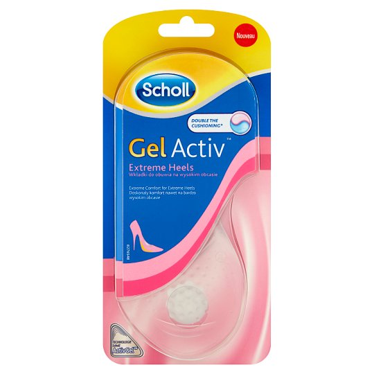 Scholl GelActiv Wkładki do obuwia na wysokim obcasie rozmiar 35-40,5