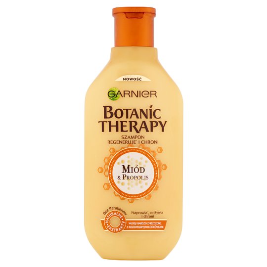 Garnier Botanic Therapy Szampon do włosów bardzo zniszczonych Miód & propolis 400 ml
