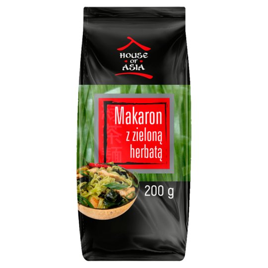 House of Asia Makaron z tapioką i zieloną herbatą 200 g