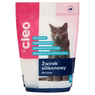 Cleo Żwirek silikonowy dla kota 3,8 l
