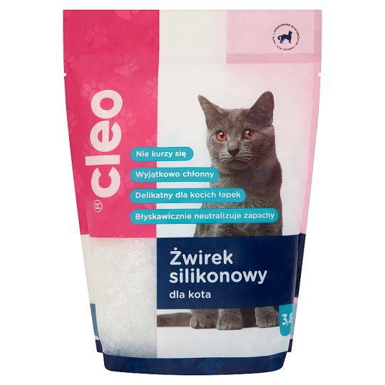 Cleo Żwirek silikonowy dla kota 3,8 l