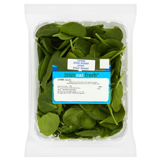 Tesco Szpinak 100 g