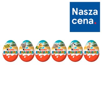 Kinder Różowa Niespodzianka Słodkie jajko z niespodzianką pokryte czekoladą mleczną 20 g