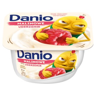 Danone Danio Serek homogenizowany malinowy 140 g