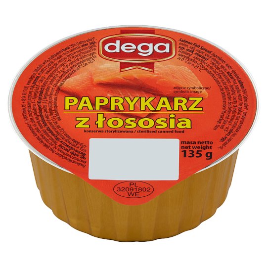 Dega Paprykarz z łososia 135 g