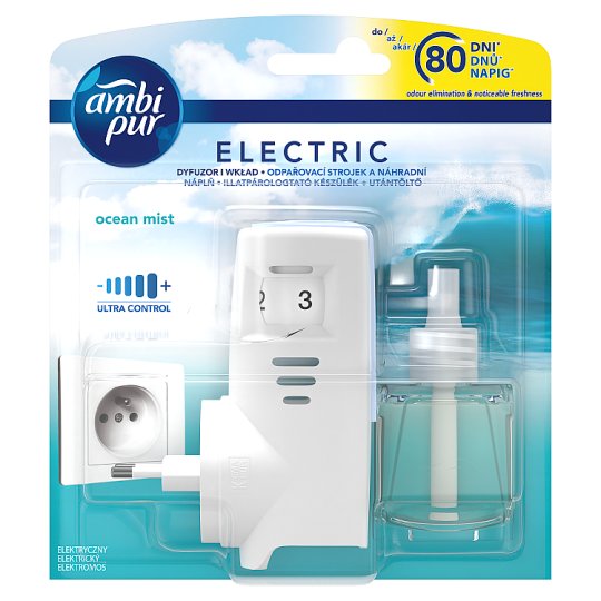 Ambi Pur Ocean Mist Odświeżacz powietrza, zestaw startowy, 20 ml