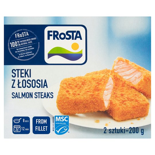 FRoSTA Salmon Steaks from Fillet 200 g (2 Pieces)