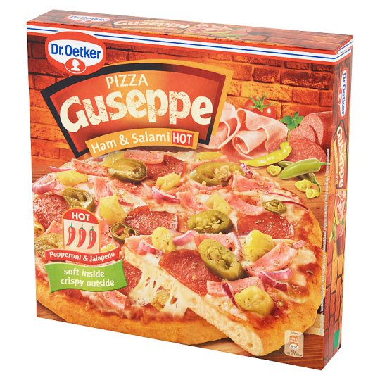 Dr. Oetker Guseppe Pizza z szynką i salami ostra 400 g Tesco Ezakupy