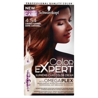 Schwarzkopf Color Expert Farba do włosów 4.54 Ciemny karmel