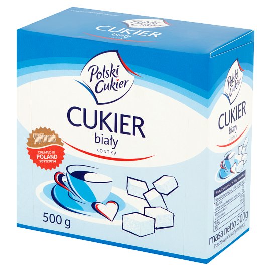 Polski Cukier Cukier biały kostka 500 g