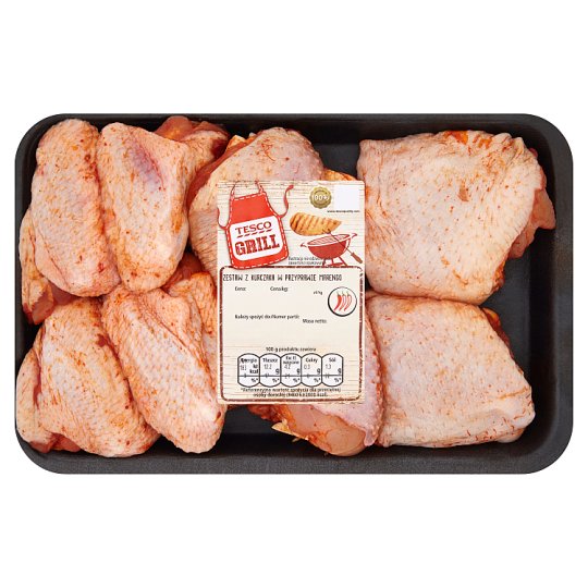 Tesco Grill Zestaw z kurczaka w przyprawie marengo