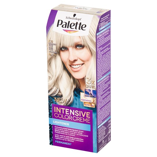 Palette Intensive Color Creme Farba do włosów srebrzysty blond C9 (9,5-1)