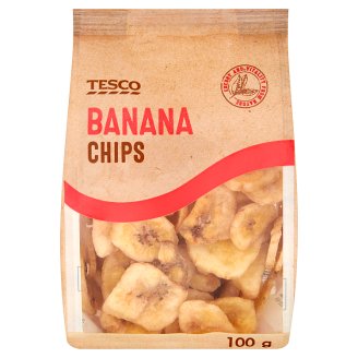 Tesco Chipsy bananowe 100 g