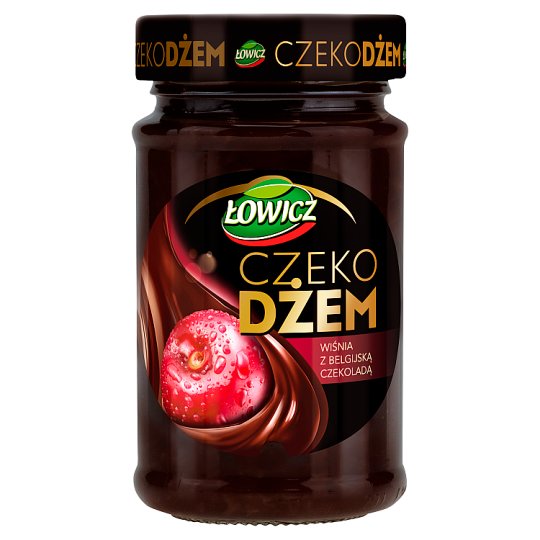 Łowicz Czekodżem wiśnia z belgijską czekoladą 250 g