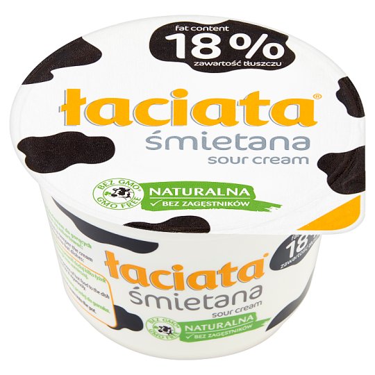 Łaciata Śmietana 18% 180 g