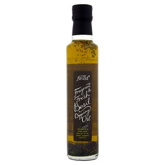 Tesco Finest Włoska oliwa z oliwek z bazylią 250 ml