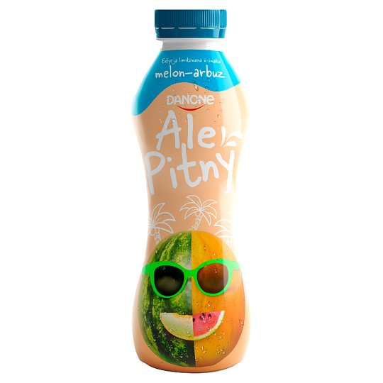 Danone ale Pitny Napój jogurtowy melon-arbuz 290 g