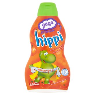 Gaga Premium Hippi Szampon i płyn do kąpieli dla dzieci powyżej 1 roku mandarynka 380 ml