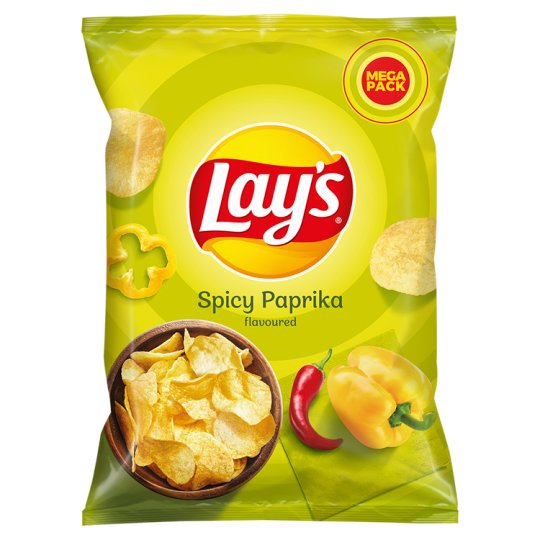 Lay's Chipsy ziemniaczane o smaku pikantnej papryki 215 g