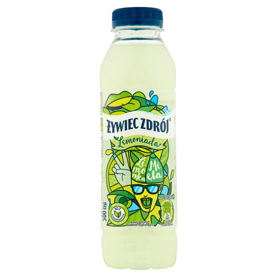 Żywiec Zdrój Lemoniada Napój niegazowany limonka & mięta 500 ml